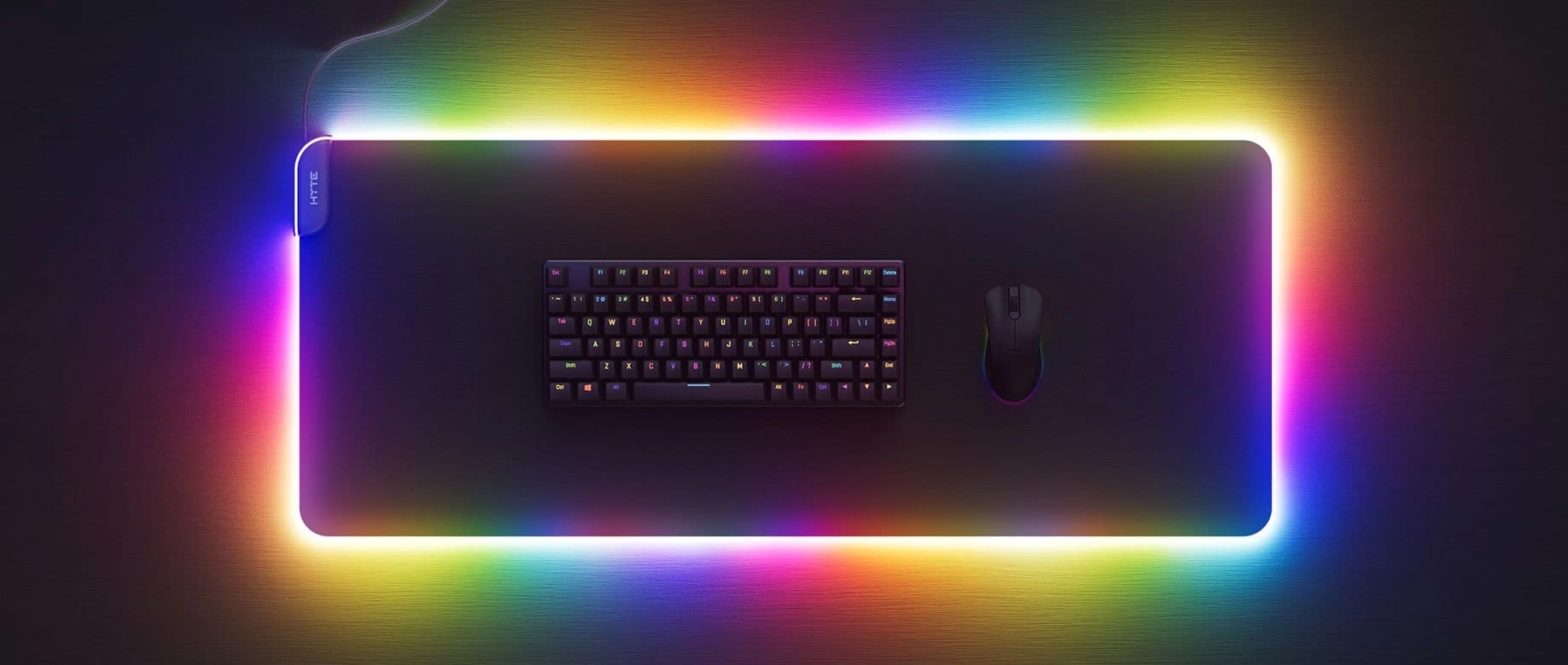 HYTE CNVS Gaming mouse pad Black