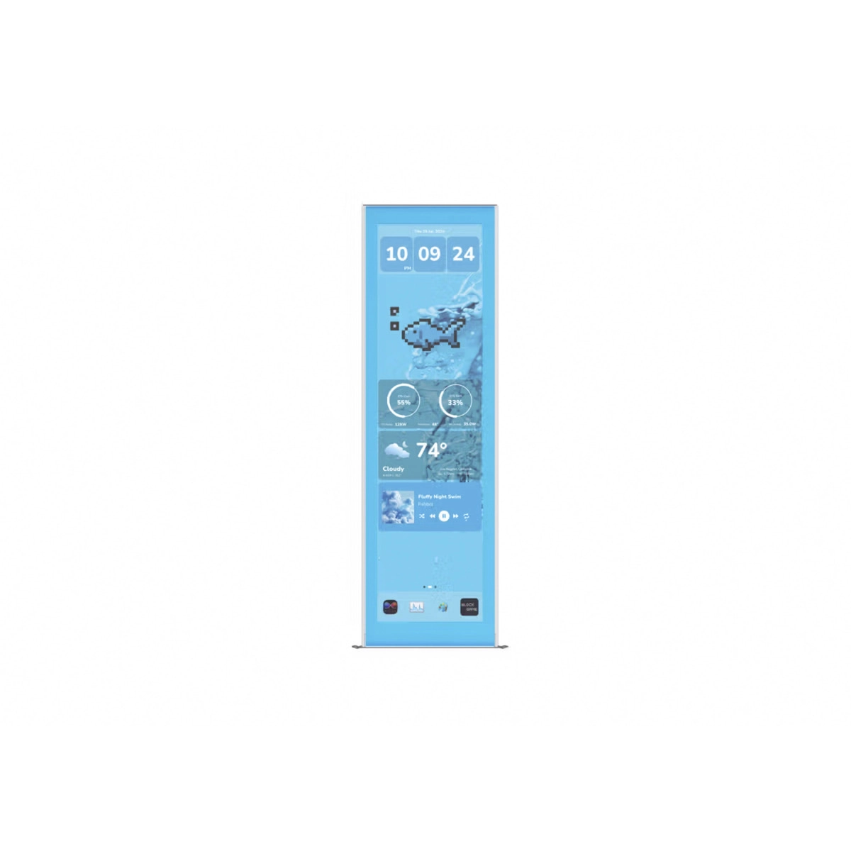 HYTE Y70 Touch Display Upgrade Blueberry