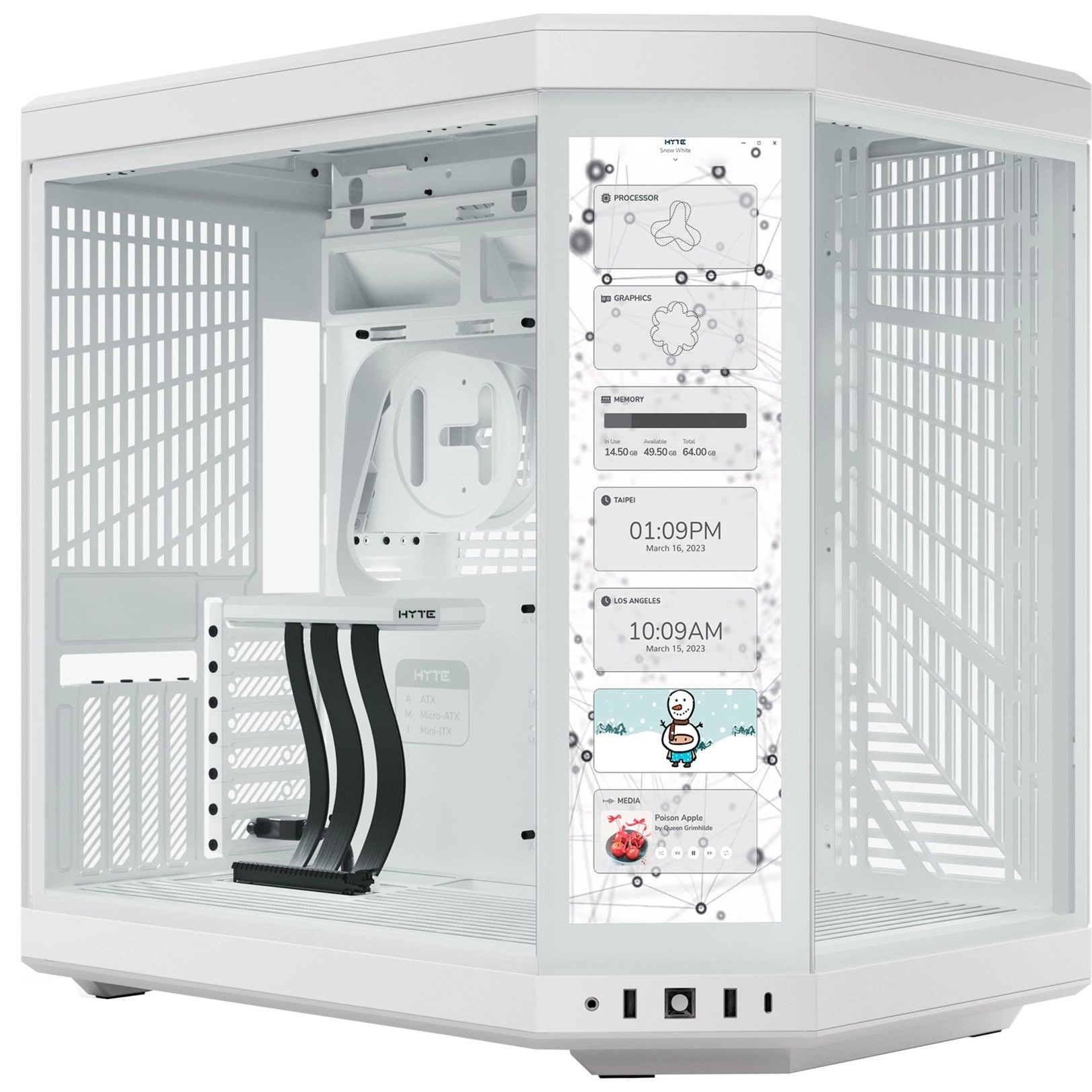 HYTE Y70 Touch Infinite   Tower case