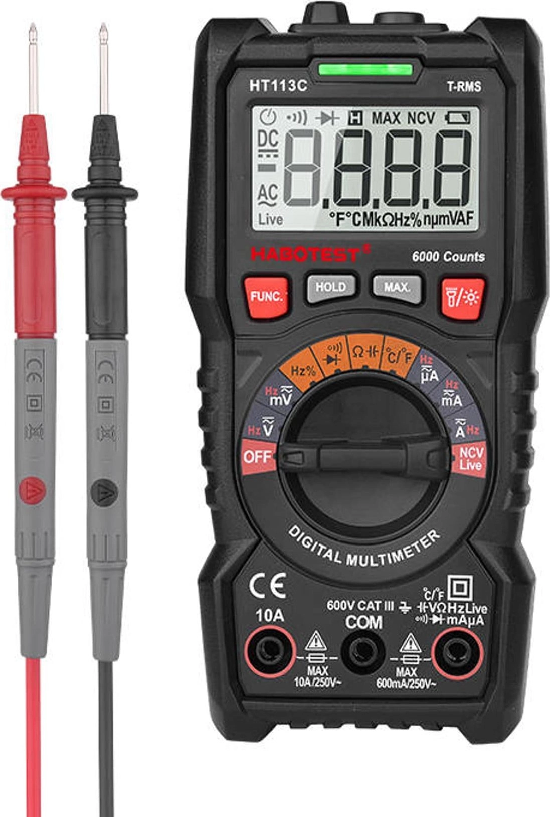 Habotest HT113C digital universal multimeter 0001-00018-49780