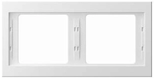 Hager BERKER double frame white -