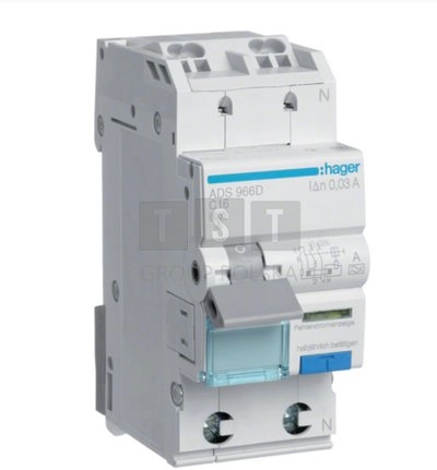 Hager Fi-LS 1P+N 6kA C-16A 30mA