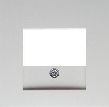 Hager Speaker socket cover white -