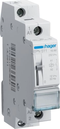 Hager Przekaźnik impulsowy 16A 12V AC