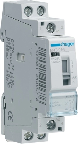 Hager Installation relay 16A 2Z 0R