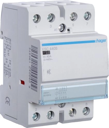 Hager Silent modular contactor 40A 4Z