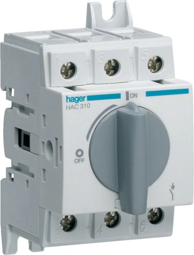 Hager Switch disconnector 3P 100A (HAC310)
