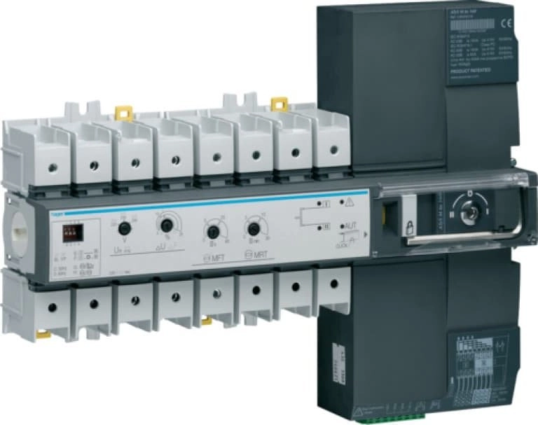 Hager Automatic power switch I-0-II 4P