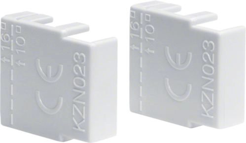 Hager End covers for comb pin