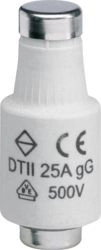 Hager BiWtz fuse insert 25A DTII