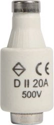 Hager Fuse insert 20A DII gF