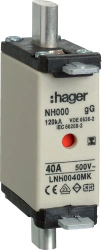 Hager Fuse insert NH000 40A gG