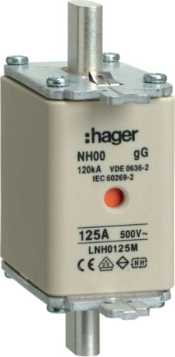 Hager Fuse insert NH00 125A 500V