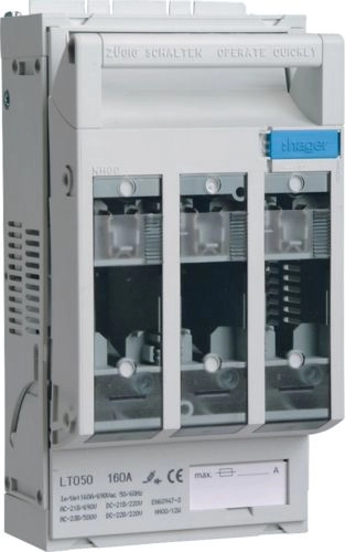 Hager Fuse switch 3P 160A NH00