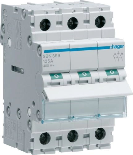 Hager Modular disconnector 125A 3P (SBN399)