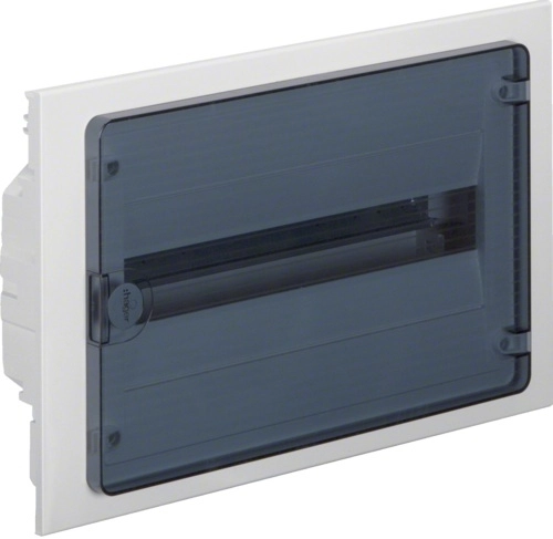 Hager GOLF modular switchgear 1x18  flush-mounted