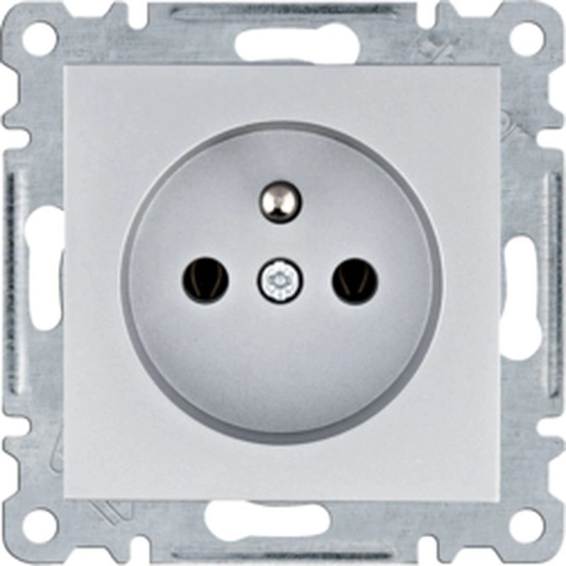 Hager Lumina Power socket with grounding