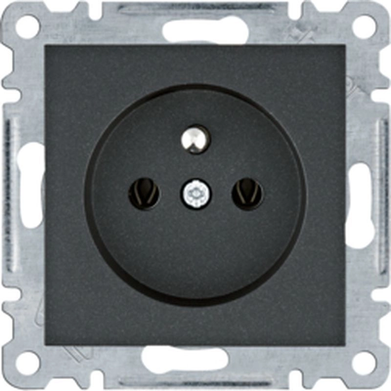 Hager Lumina Power socket with grounding