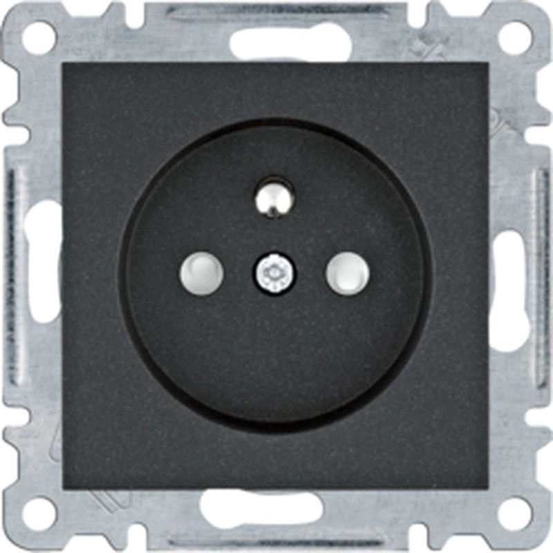 Hager Lumina Power socket with grounding