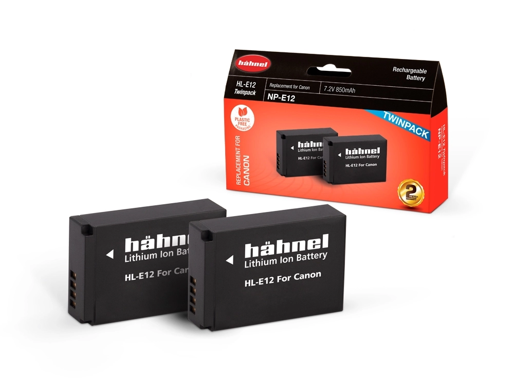 Hahnel HL-E12 Twin pack (LP-E12) Lithium-Ion
