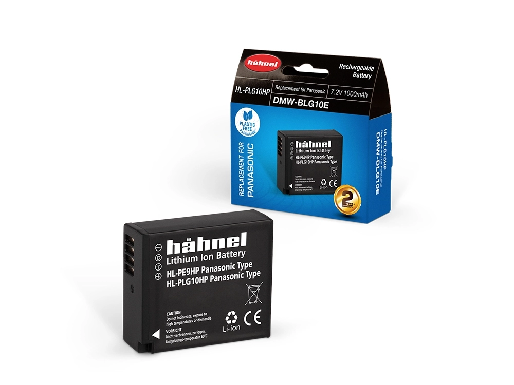 Hahnel HL-PLG10HP For Panasonic (DMW-BLG10EHP) Lithium-Ion