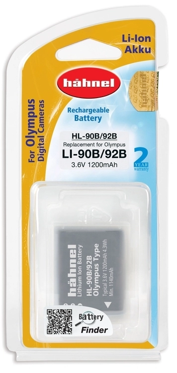 Hahnel HL-90B/92B Lithium-Ion (Li-Ion) 1200 mAh