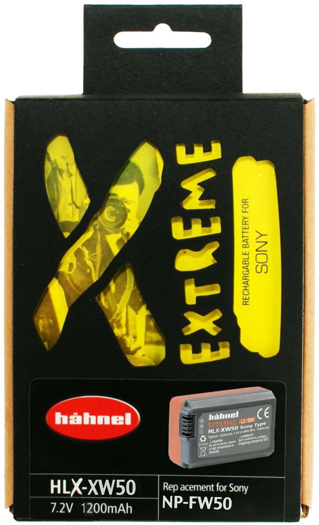 Accumulator Hahnel Hahnel Battery Extreme Sony