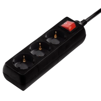 Hama 00108816 surge protector Black 3