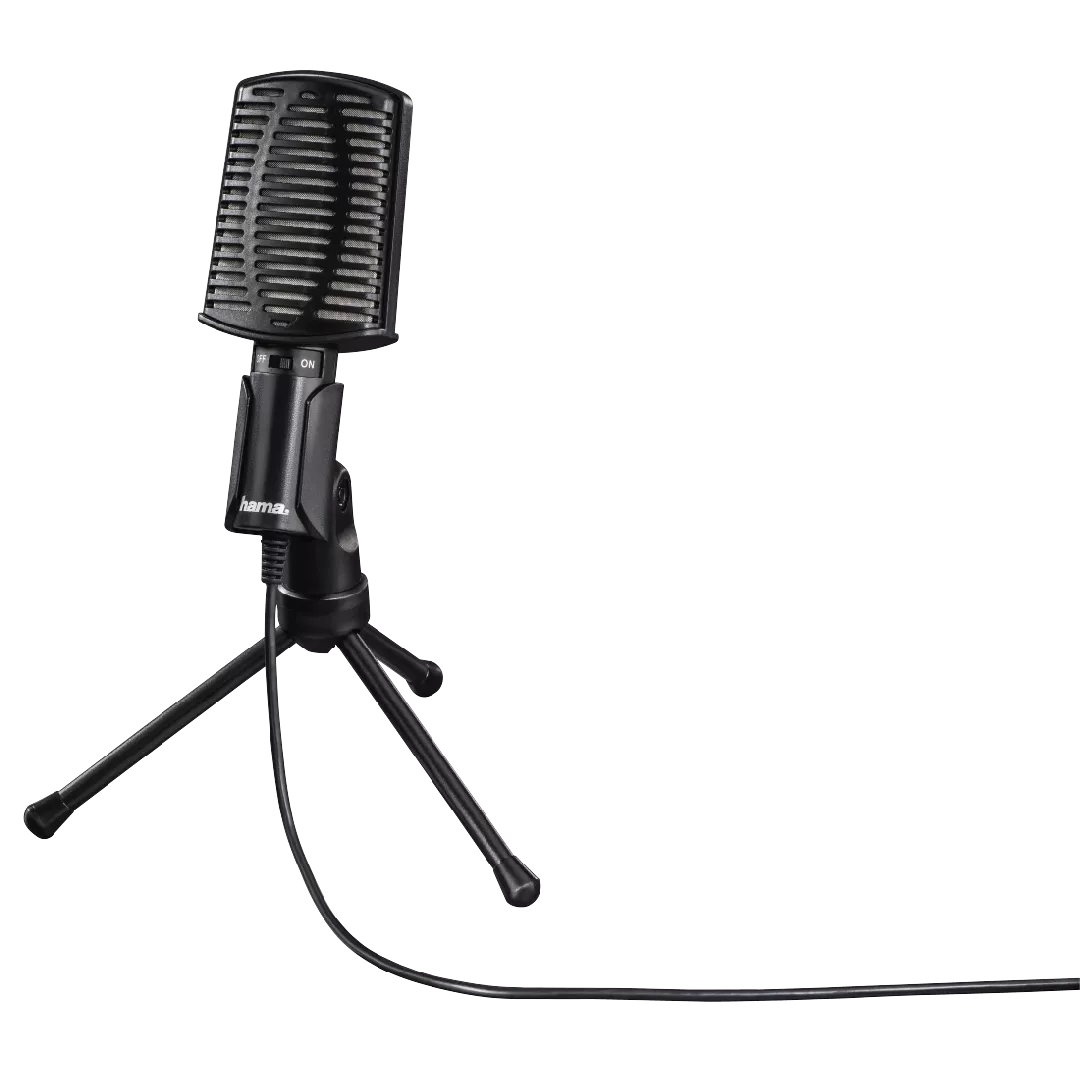 Hama MIC-USB Allround Black T-MLX57742