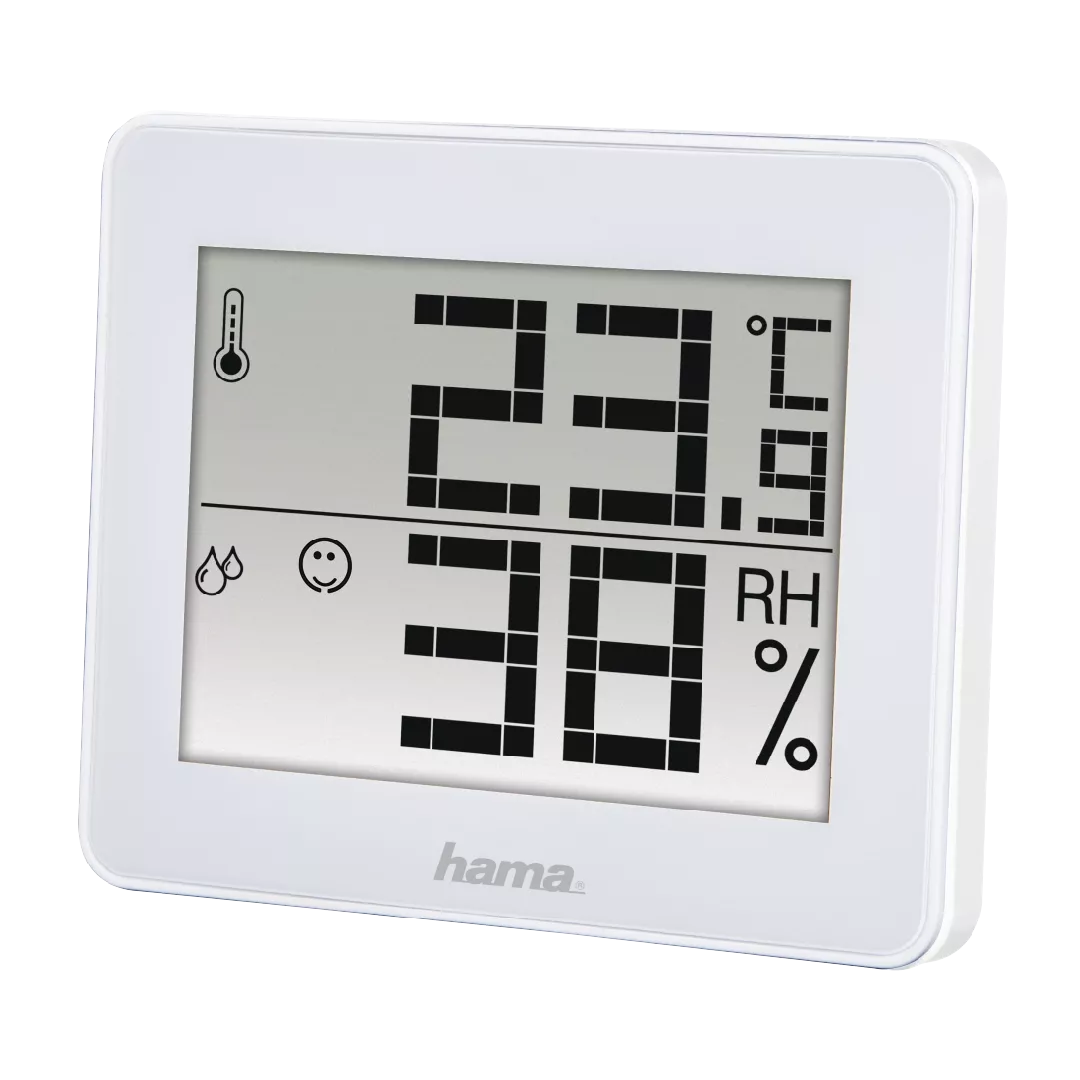 Hama TH-130 White Digital Battery 00186360