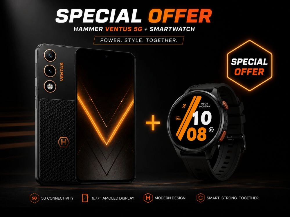 Smartfon Hammer HAMMER Ventus 5G 8