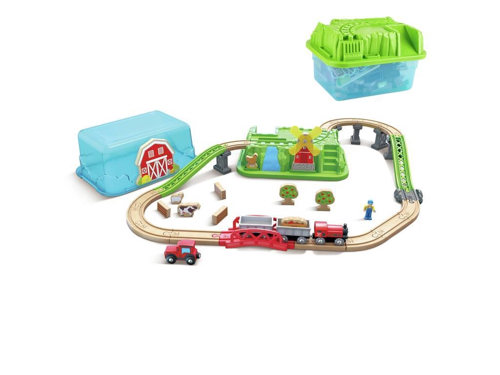 Hape Countryside Train Bucket Set 4080301-0332