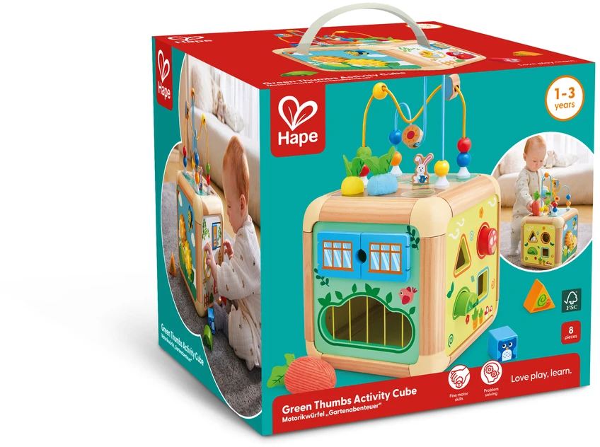 HAPE educational interactive cube  E0527A 4010604-0788