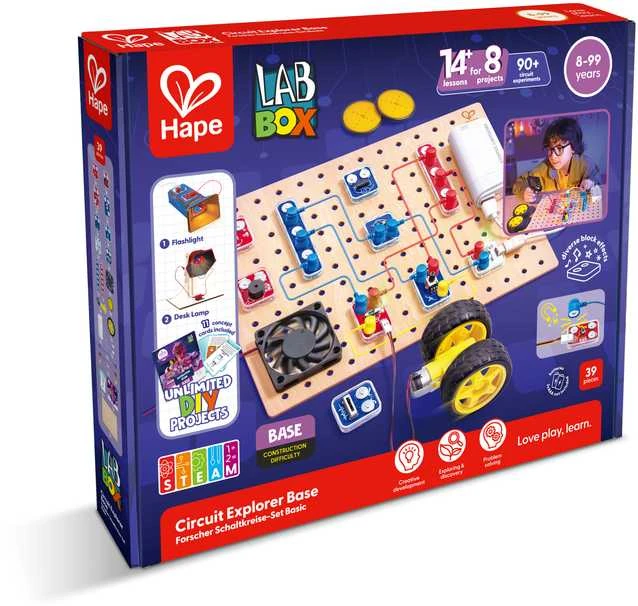 HAPE mokomasis elektros grandinių žaidimas  E5202A