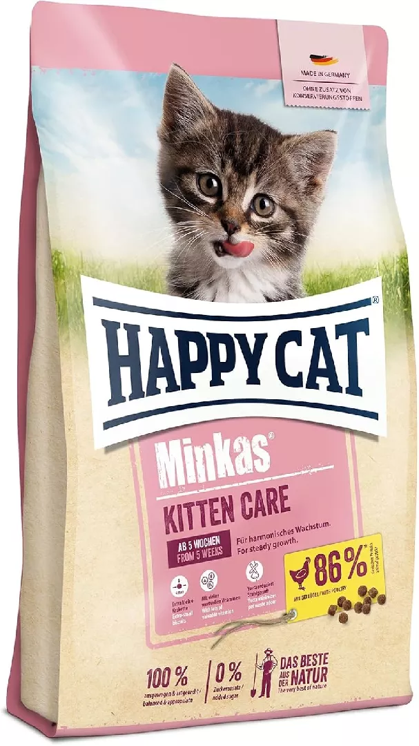Happy Cat Minkas Kitten Care cats
