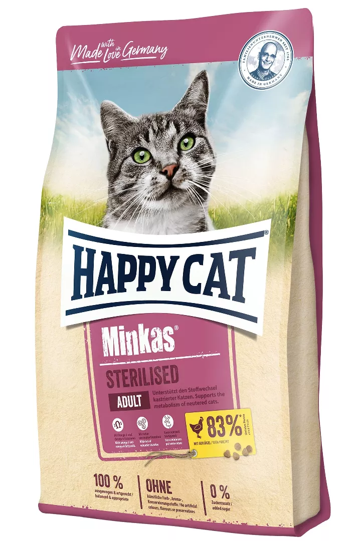 Happy Cat Minkas Sterilised cats dry