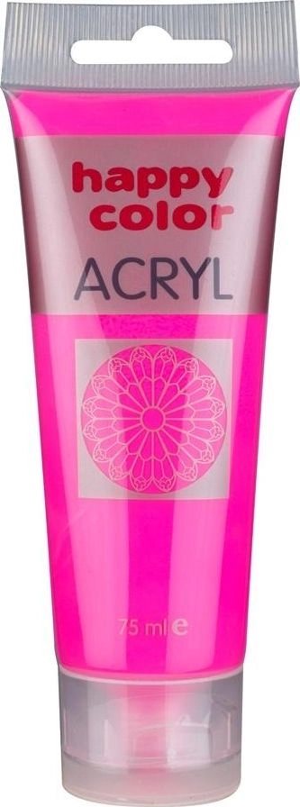 Acrylic paint 75ml fluo pink HAPPY