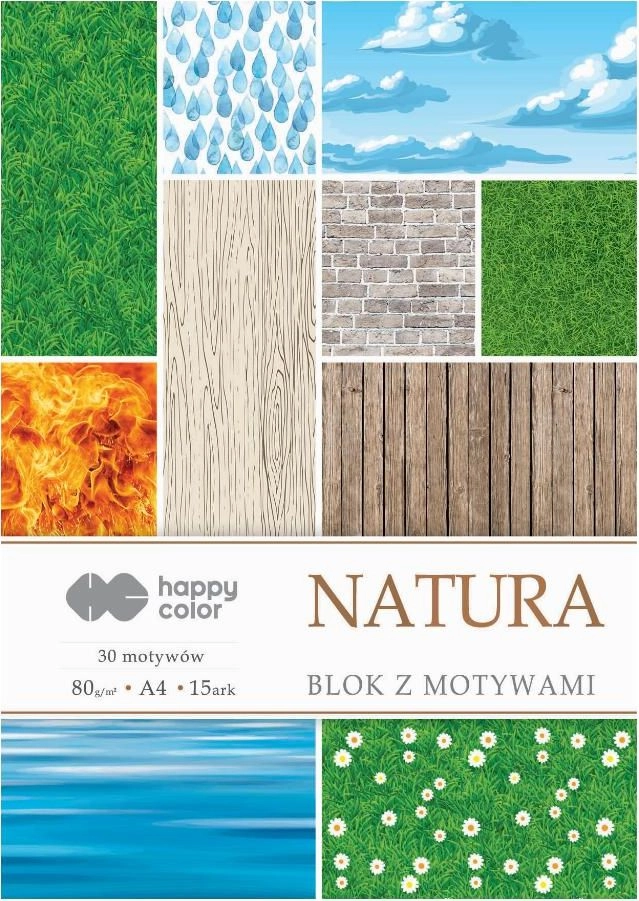 Happy Color Blok z motywami Natura