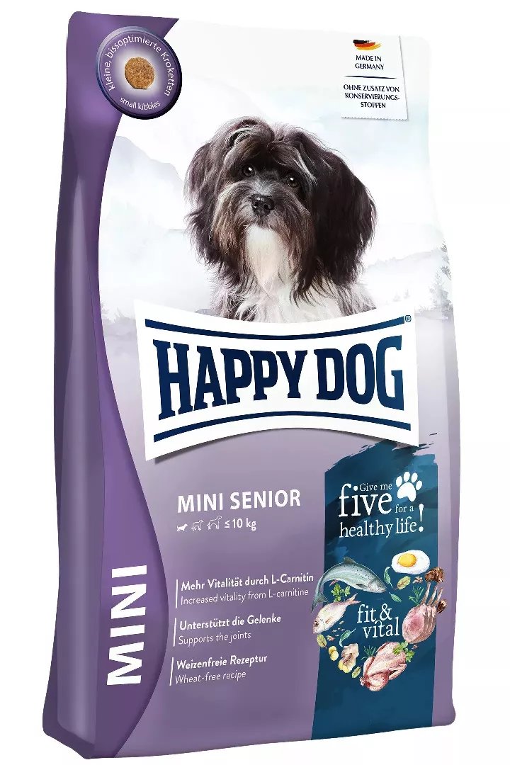 Happy Dog fitvital Mini Senior 4