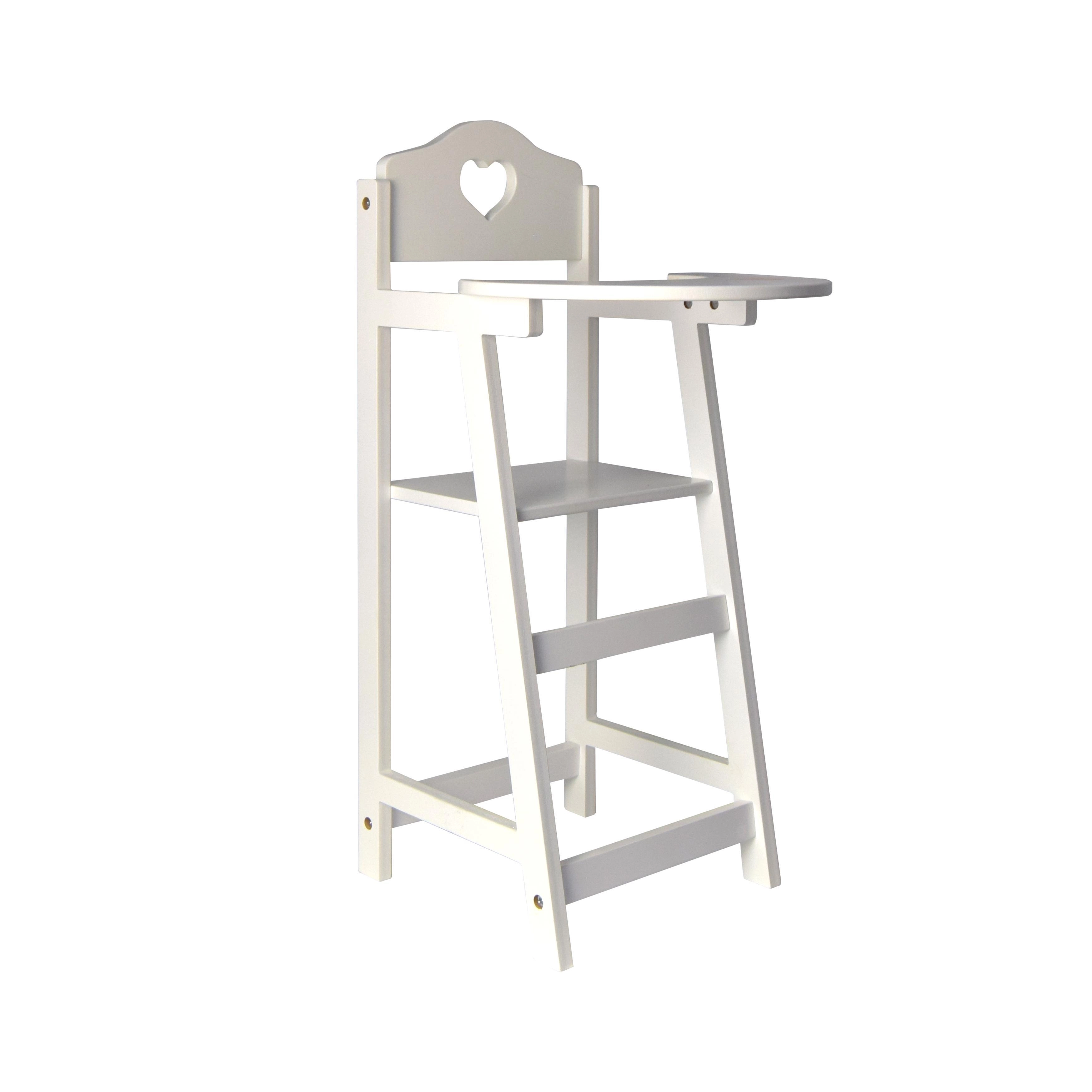 HAPPY FRIEND Wooden Doll High Chair