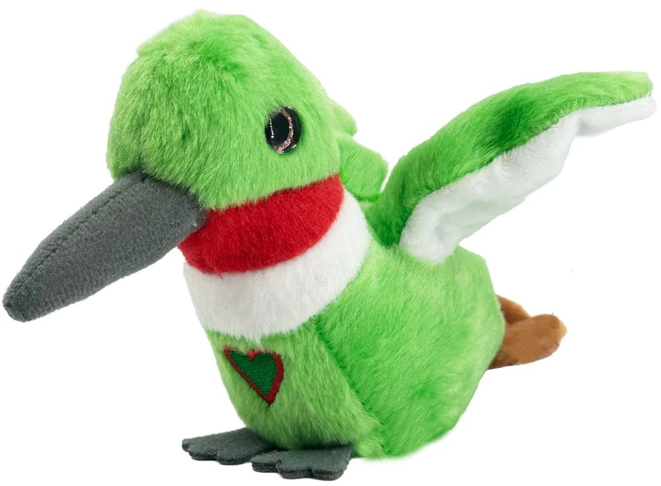 HAPPY YAPPERS interactive plush toy Hummingbird