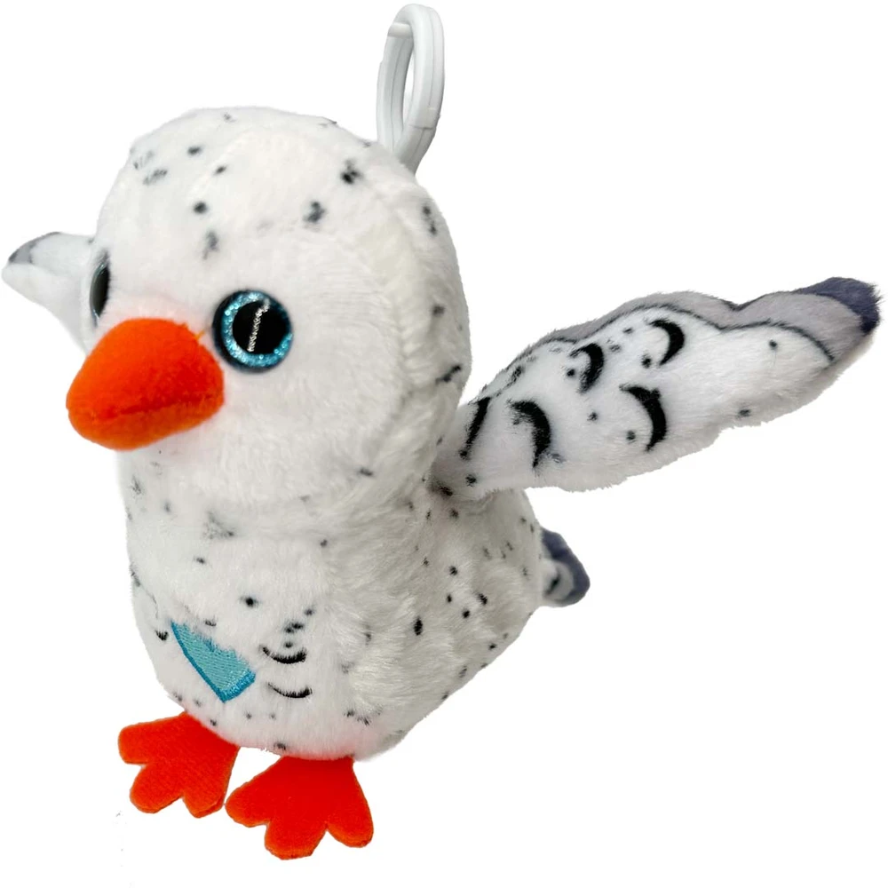 HAPPY YAPPERS interactive plush toy White