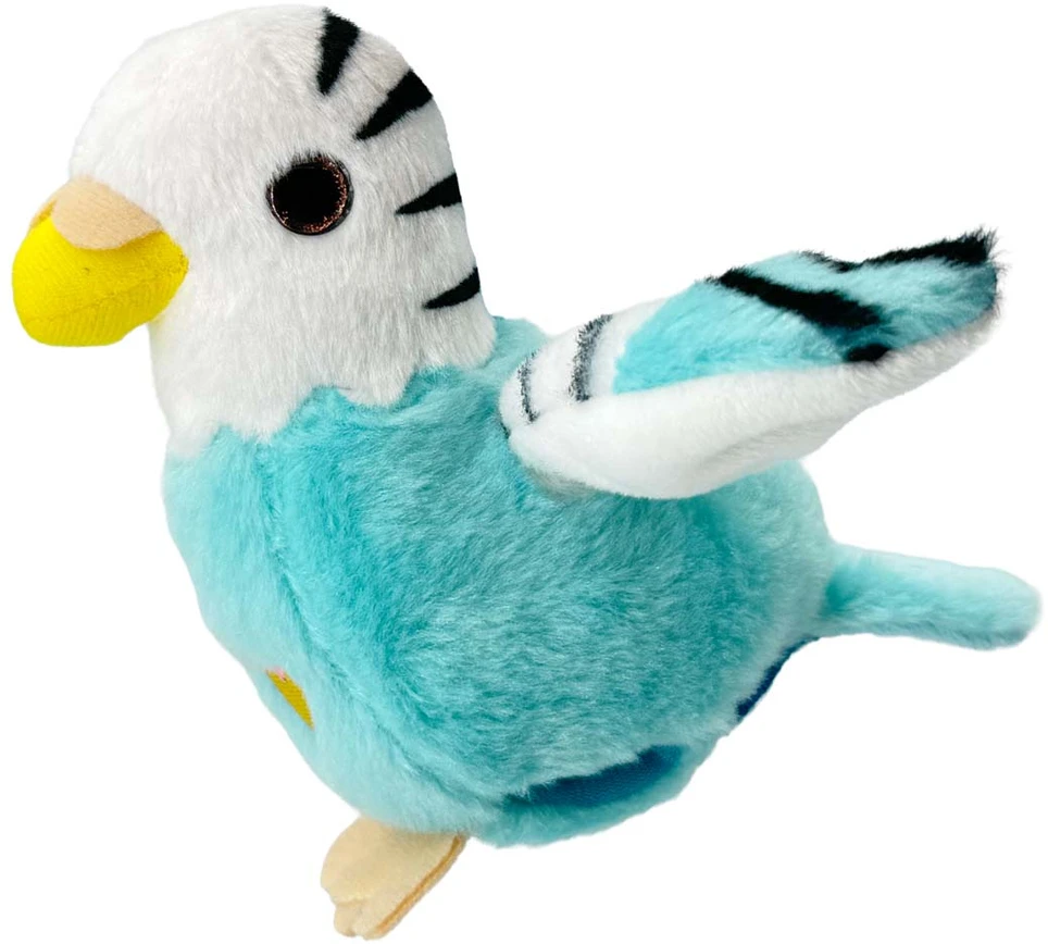 HAPPY YAPPERS interactive plush toy Blue