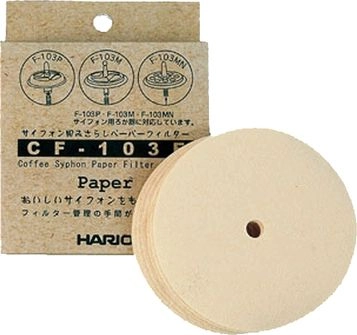 Hario Siphon coffee filters 100 pcs