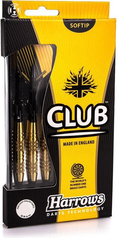Harrows Darts arrows softip CLUB BRASS