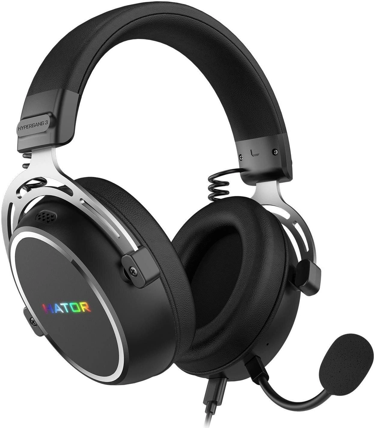 Hator Hypergang 3 USB headphones Black