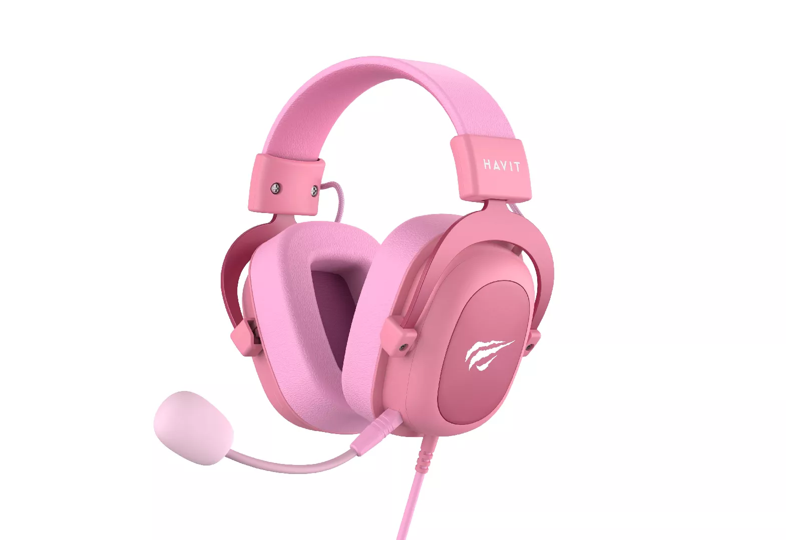 Havit H2002d - gaming headphones  pink