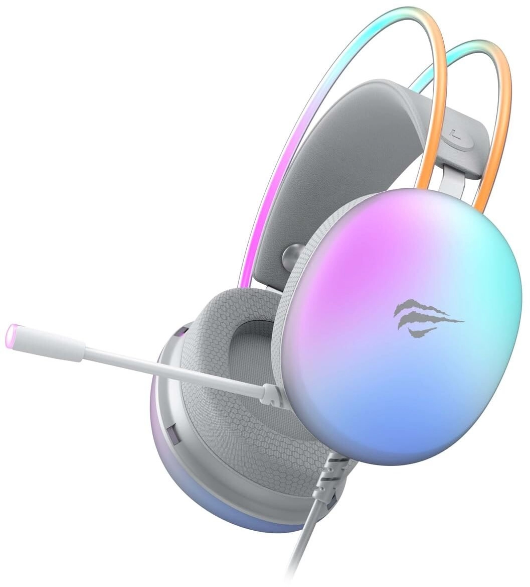 Havit Headphones H2037d Gaming Headphones (White)