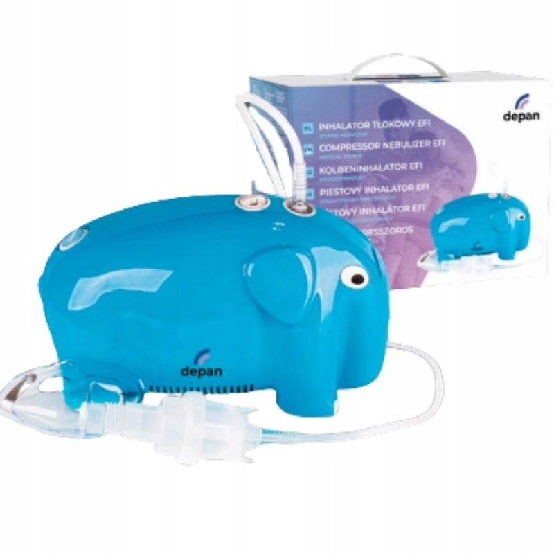 PISTON INHALATOR D002-BLUE ELEPHANT. DEPAN (