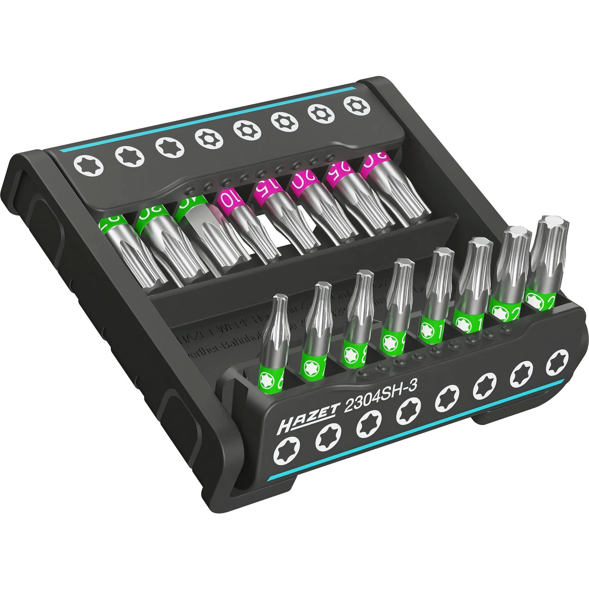 Hazet SmartHolder 2304SH-3  bit set 1/4&quot